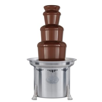 small commercial chocolate fountain